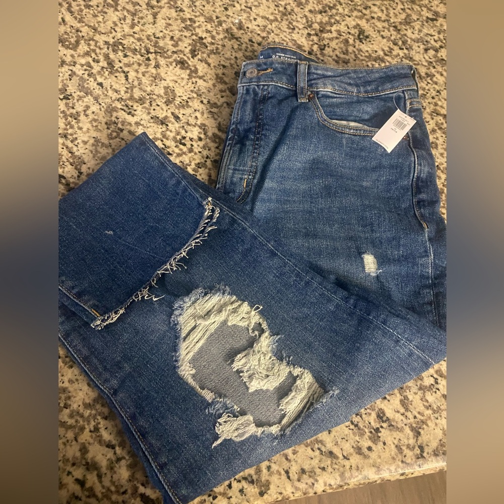 Old Navy OG Straight Distressed Jean
